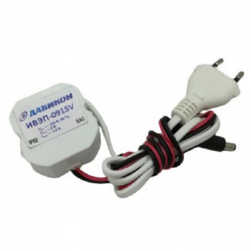 Блок питания для светодиодной ленты Давикон ИВЭП-0915V 9В 1,7A 15Вт IP52 55х47х27мм фото Блок питания для светодиодной ленты Давикон ИВЭП-0915V 9В 1,7A 15Вт IP52 55х47х27мм картинка